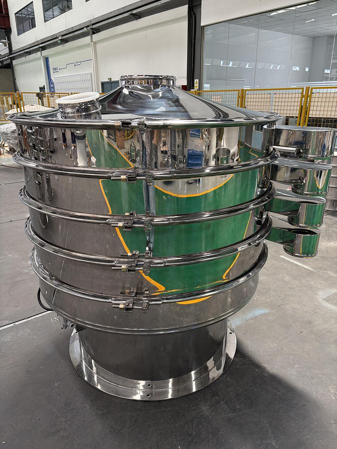 New Stainless Steel #304 Vibratory Sifter – 1200mm (47'') Diameter, 3-Deck Circular Screener/Vibratory sieve