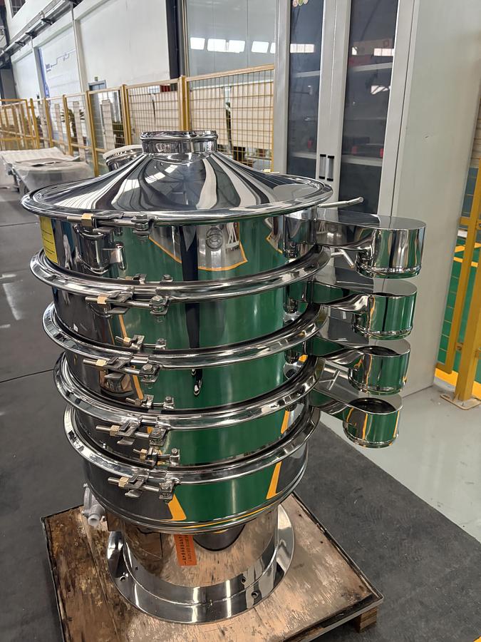 New Stainless Steel #304 Vibratory Sifter – 1200mm (47'') Diameter, 3-Deck Circular Screener/Separator