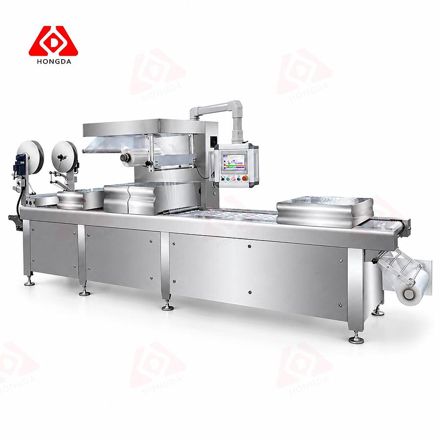 Automatic Thermoforming Vacuum Packaging Machine 420A