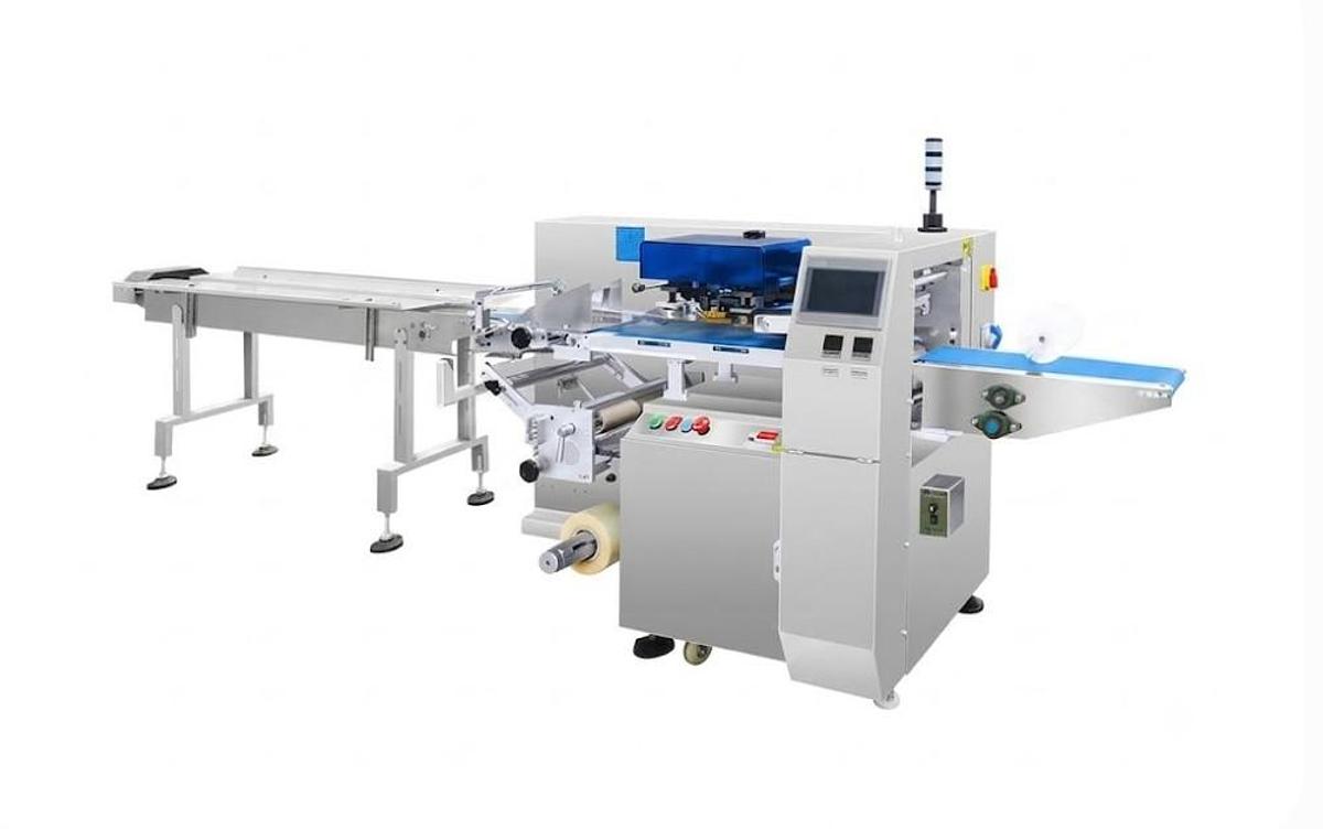 Three-Servo Down-Film Flow Wrapper VT-160X