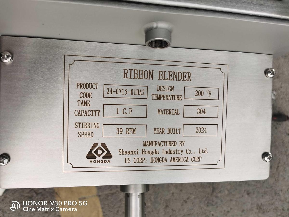 New 1 Cu. Ft Ribbon Blender in stock in Ontario, CA, USA