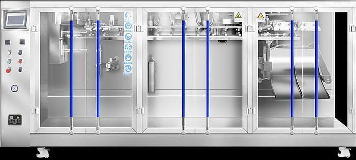 Horizontal Pre-made Pouch Packaging Machine with 10 Heads Combination Scales HA-210&HS-H10L1.6S