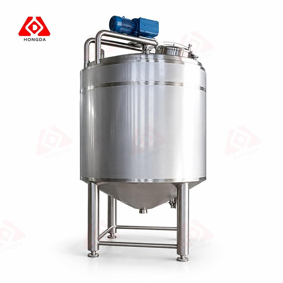 1000 USG vertical cylindrical process tank