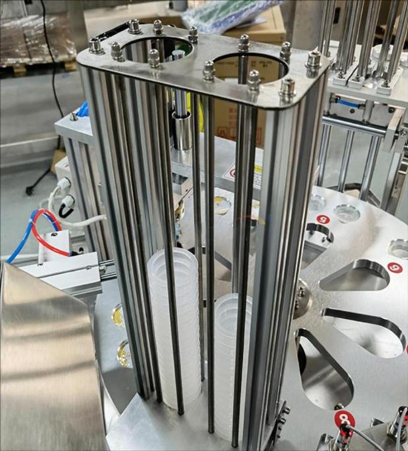 Rotary Cup Filling and Sealing Packing Machine