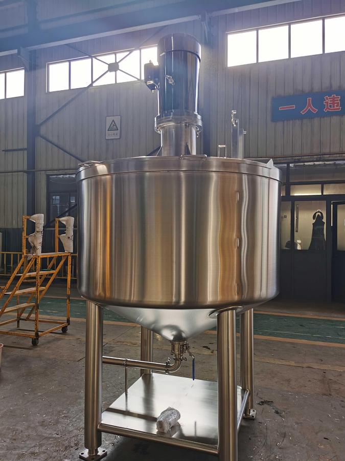 300 gallon jacketed high shear mixing tank
