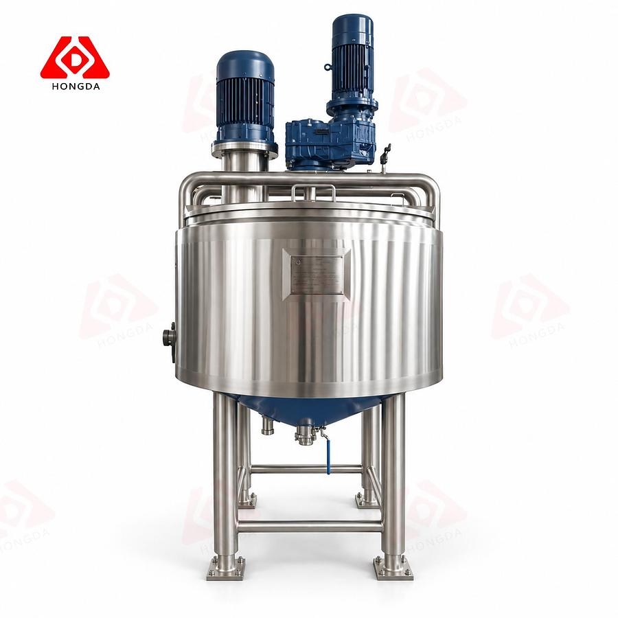 100 Gallon Double agitation high shear disperser mixer