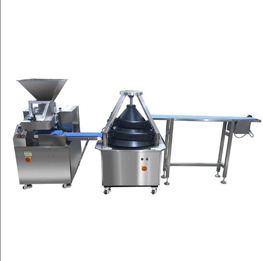 Automatic Automatic Continuous Dough Divider and Rounder 