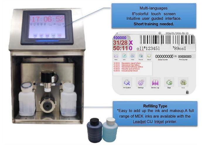S6610 Continuous Inkjet Printer