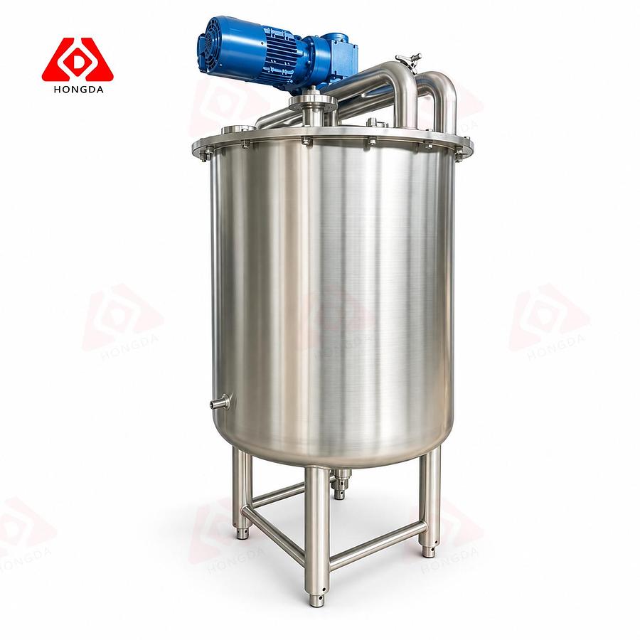 160 USG Single Agitator  mixing tank
