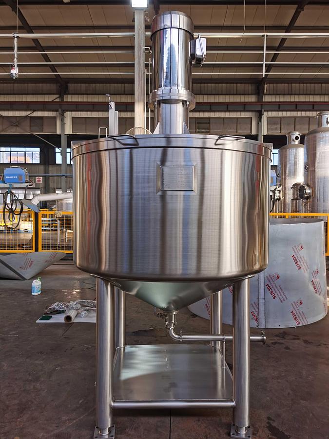 300 gallon jacketed high shear mixing tank