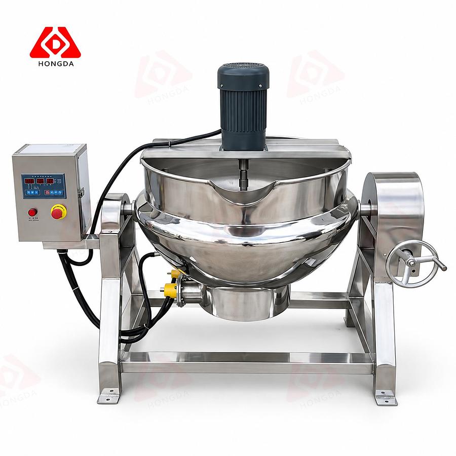 100 Gallon electric heating mixing kettle