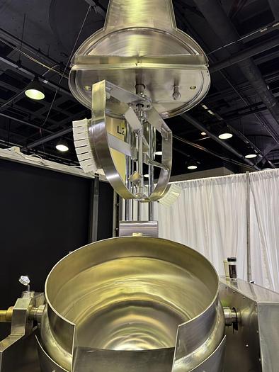 New 100 USG Steam Jacketed Automatic Tilting Kettle in stock in Ontario, CA, USA