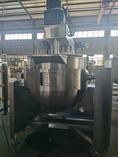 100 gallon steam jacketed automatic tilting kettle