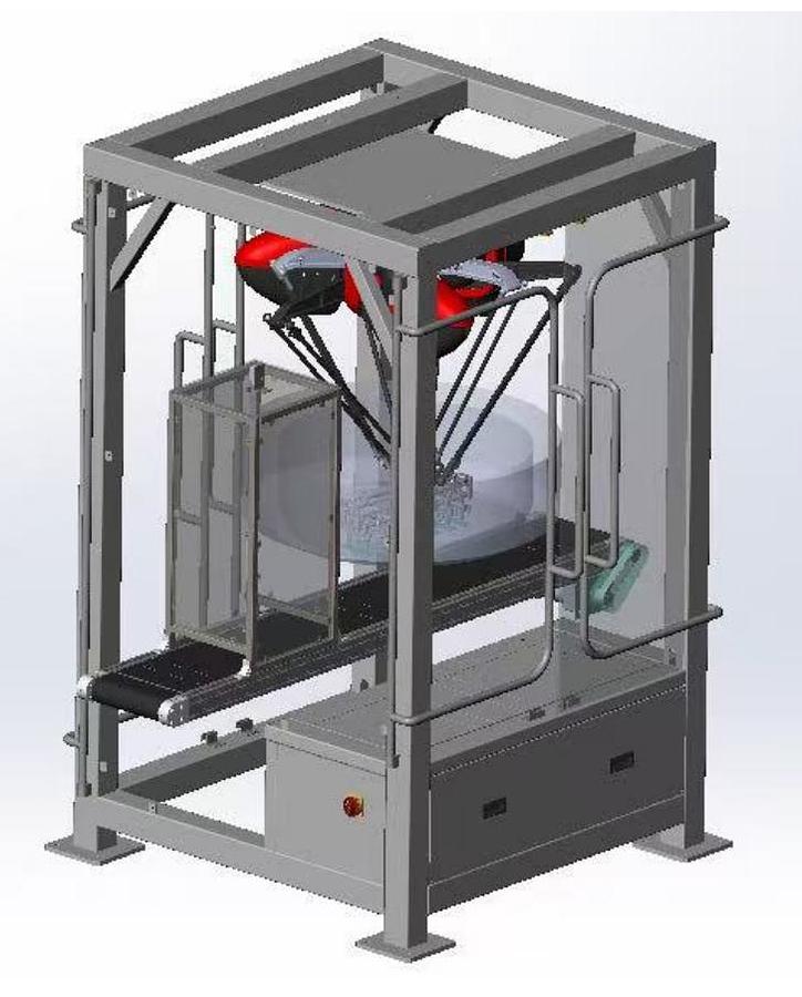 Delta Robot (Spider-Arm) for Case Packing 800