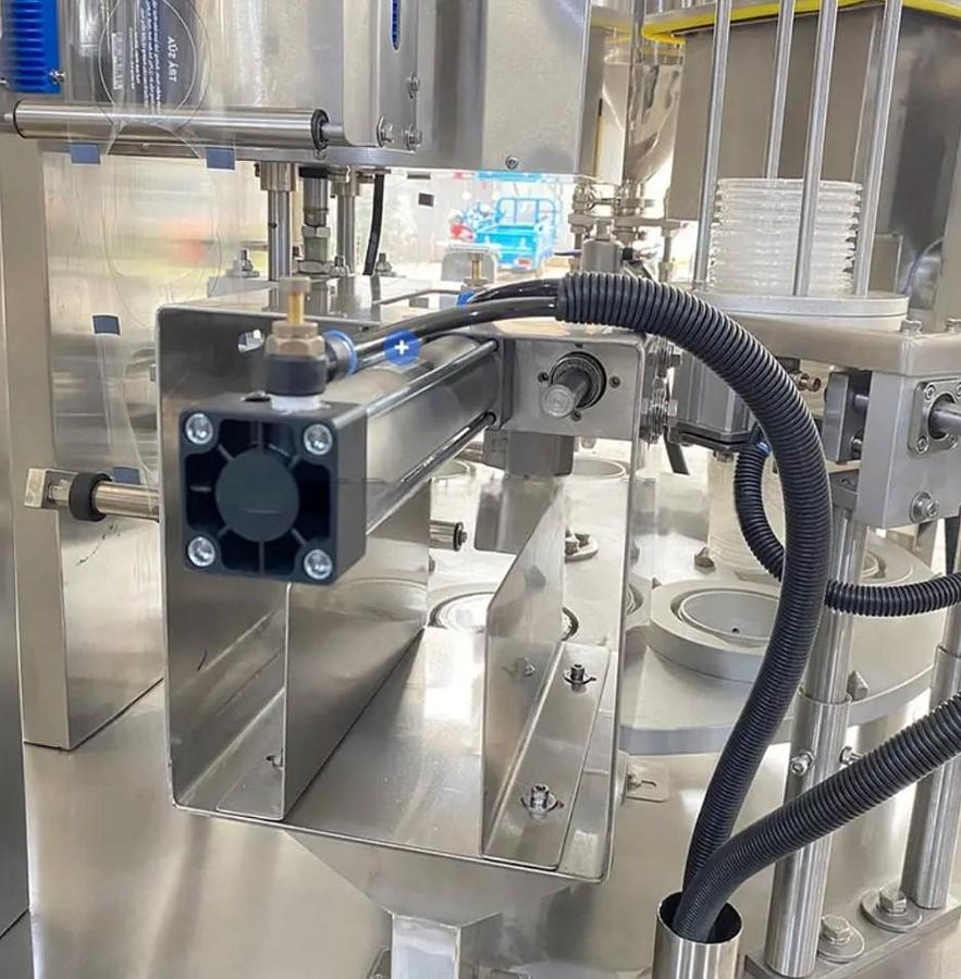 Automatic Rotary Cup Filling and Sealing Machine 900