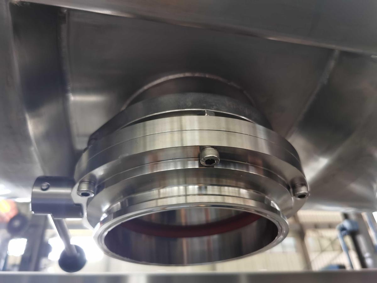 Custom 500L Steam / Chilled Water Jacketed Ribbon Blender – ASME Rated 75 PSIG