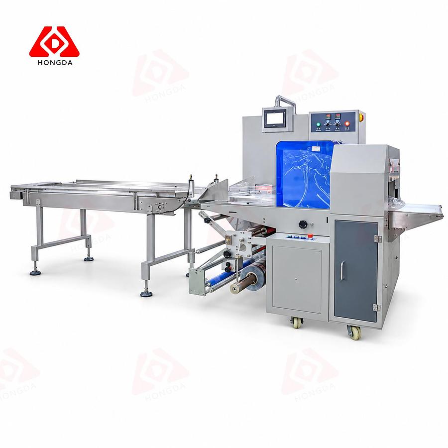 VT-330X Three-Servo Bottom Film Horizontal Packaging Machine