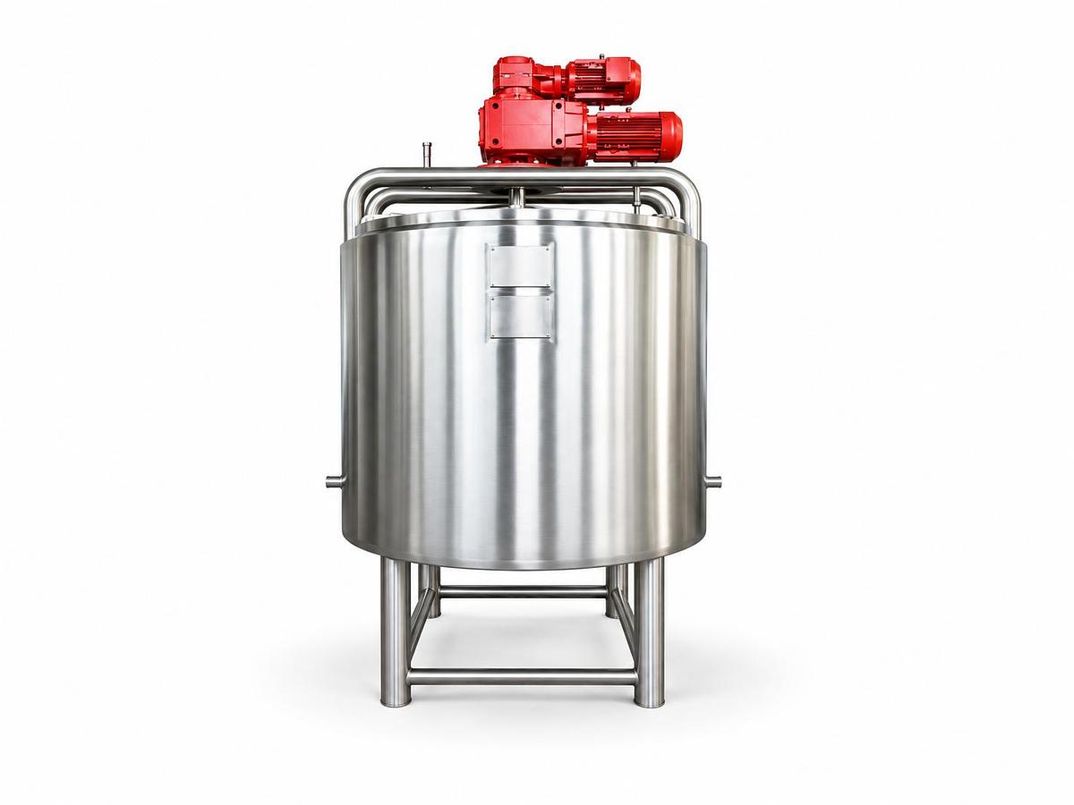 Steam Mixing Tank/ Jacketed Cone Bottom/Flat Bottom/ Slope Bottom Kettle