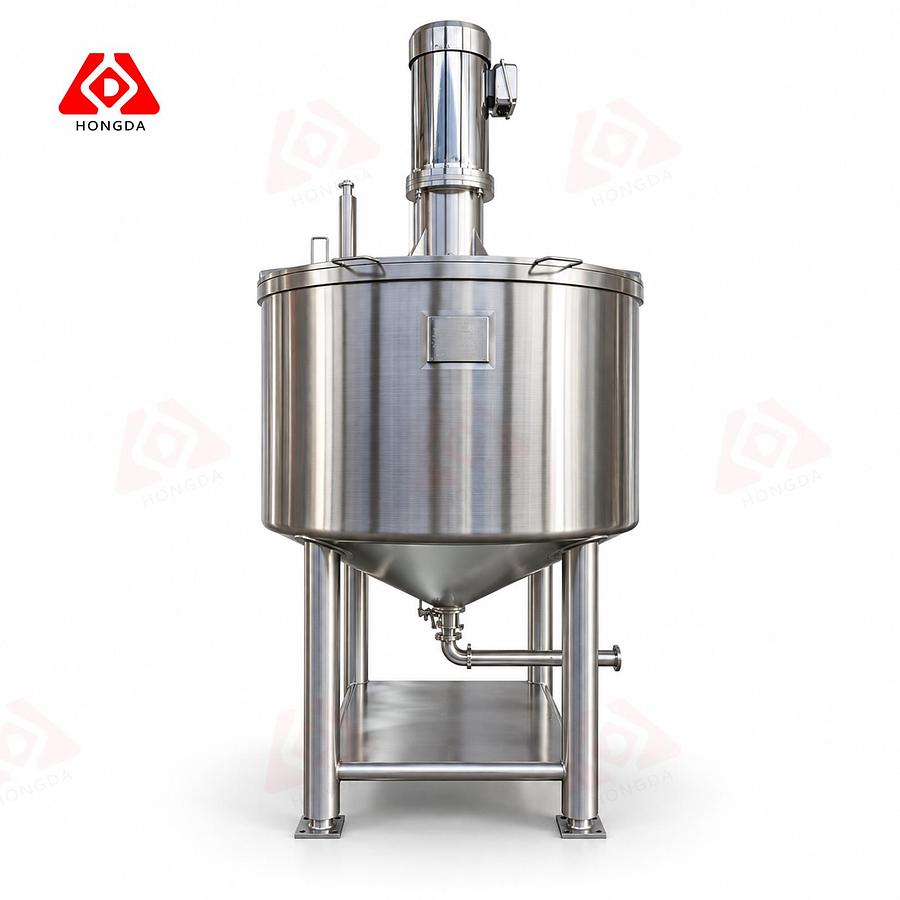 300 gallon jacketed high shear mixing tank