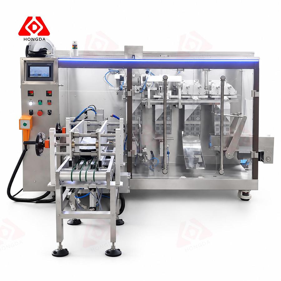5-Station M-Shaped Pouch Filling And Sealing Machine