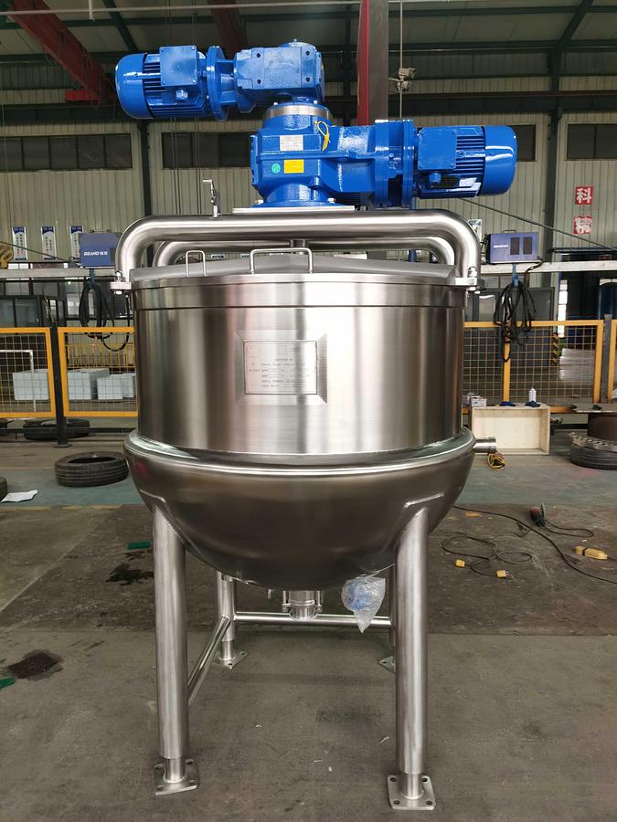 New 100 USG Steam Jacketed Dual Mixing Kettle in stock in Ontario, CA, USA