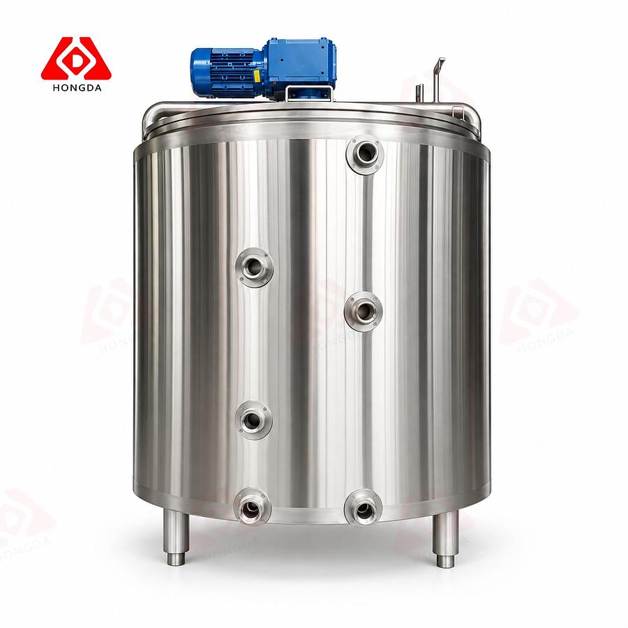 600 Gallon Stainless Steel Mixing Kettle with Sweep Agitator - Industrial Cooking Kettle for Sauces & Soups