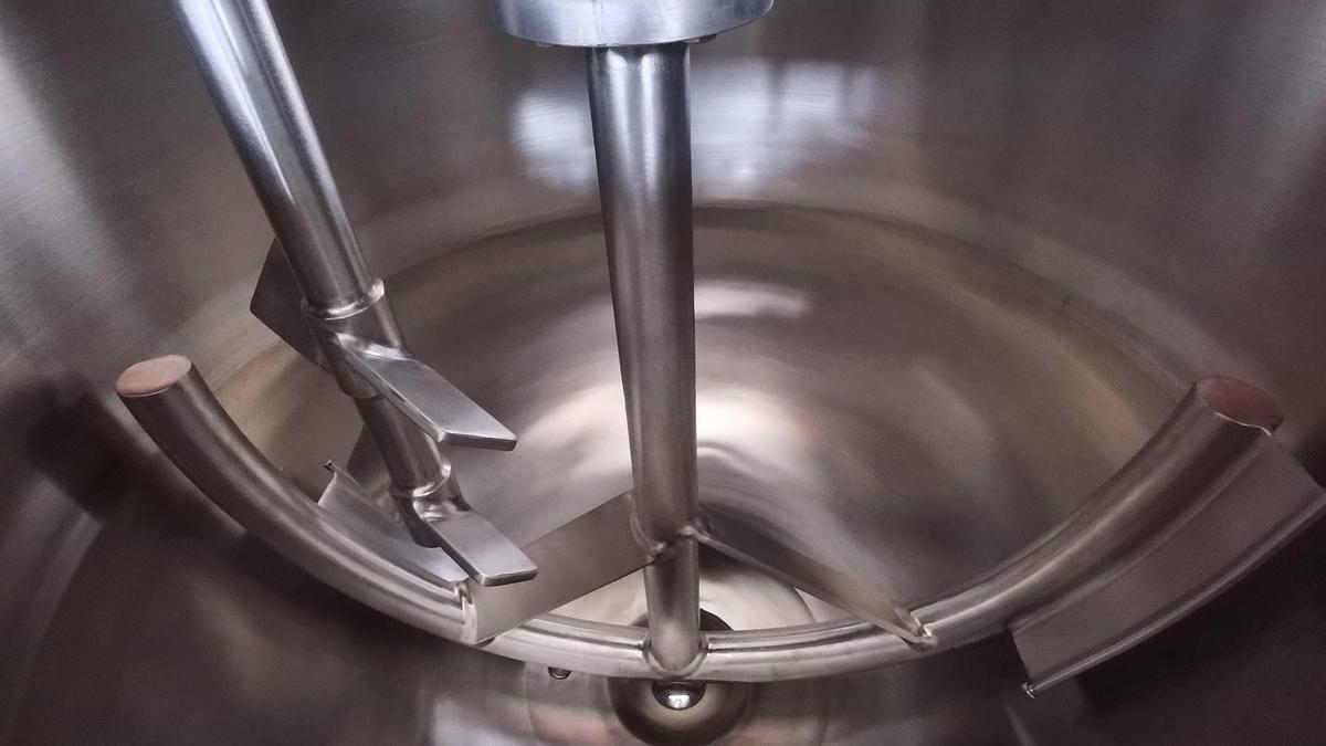 New 100 USG Steam Jacketed Twin Action Mixing Kettle in stock in Ontario, CA, USA