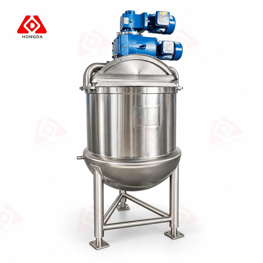 75 USG Steam Jacketed Dual Mixing Kettle