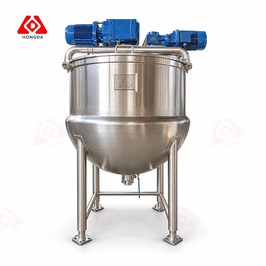 250 gallon Twin action agitated kettle