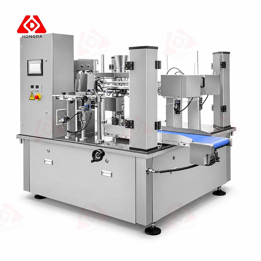 Rotary Pre-made Pouch Packaging Machine 160RPP