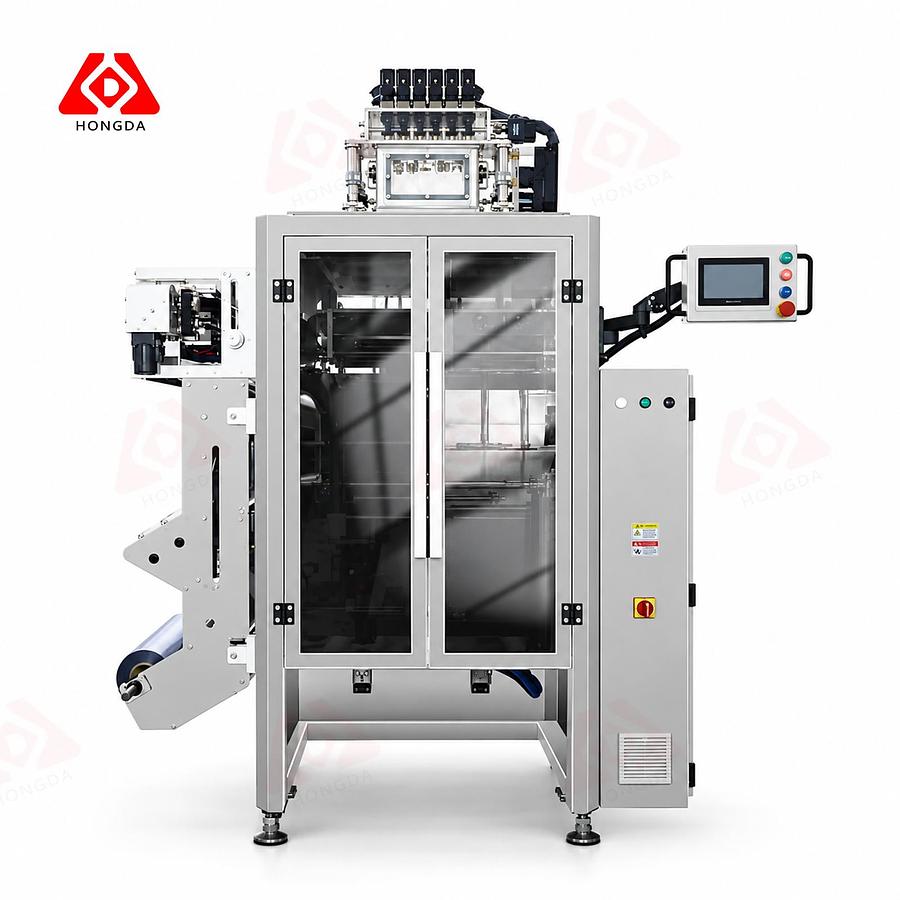 Multi-lane Three-side Seal Packaging Machine for Powders