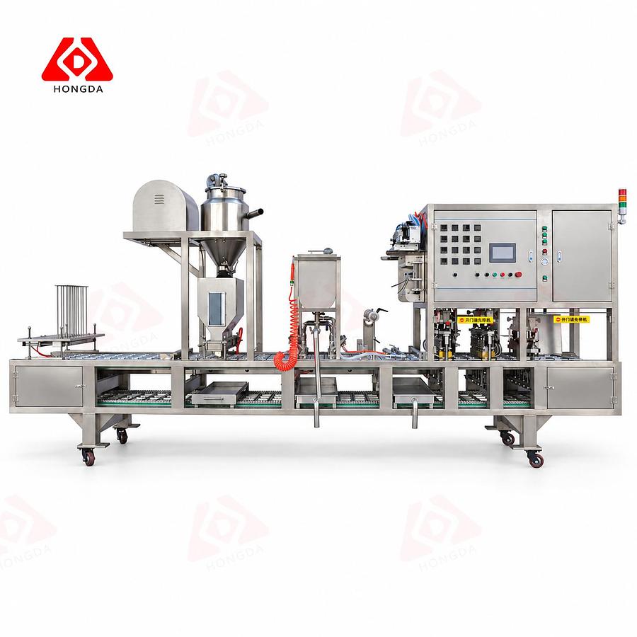 Sauce Cup Filling and Sealing Machine