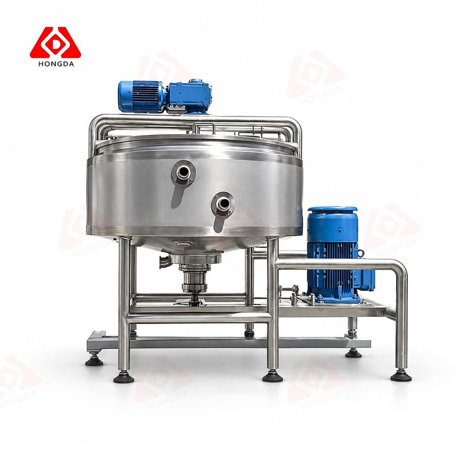 100 USG ASME stamped steam jacketed Liquifier