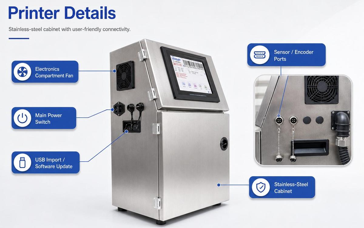 Inkjet Date Coding Machine S6610