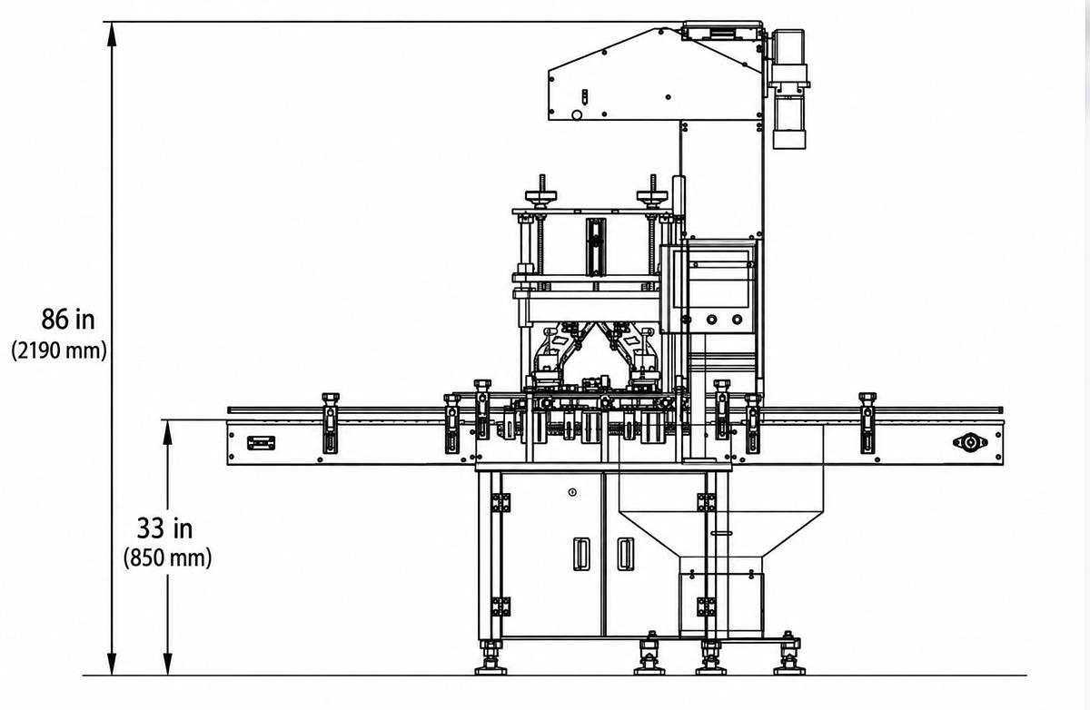 Dual-Head Servo Capping Machine