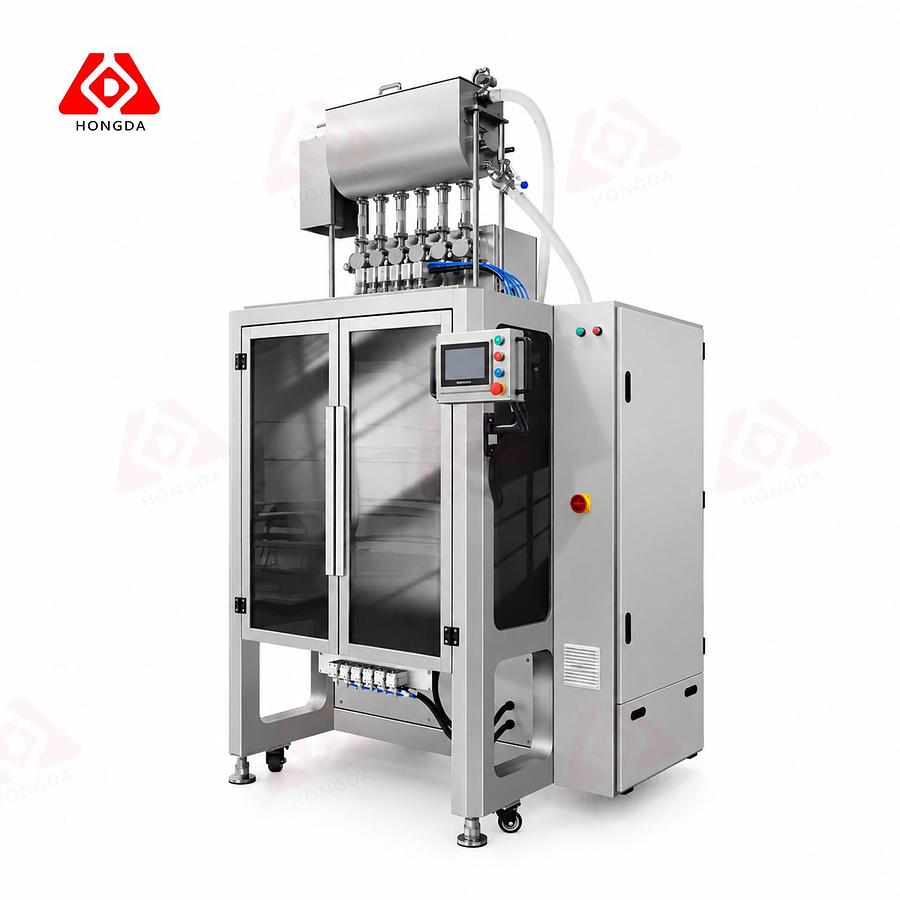Multi-lane Three-side Seal Packaging Machine for Sauces   DL-JL-3
