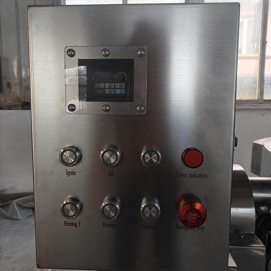 New New 400L SS304 Sanitary Kettle – Gas Heating, Manual Tilting & VFD Scraper Mixer – In Stock In Ontario, CA