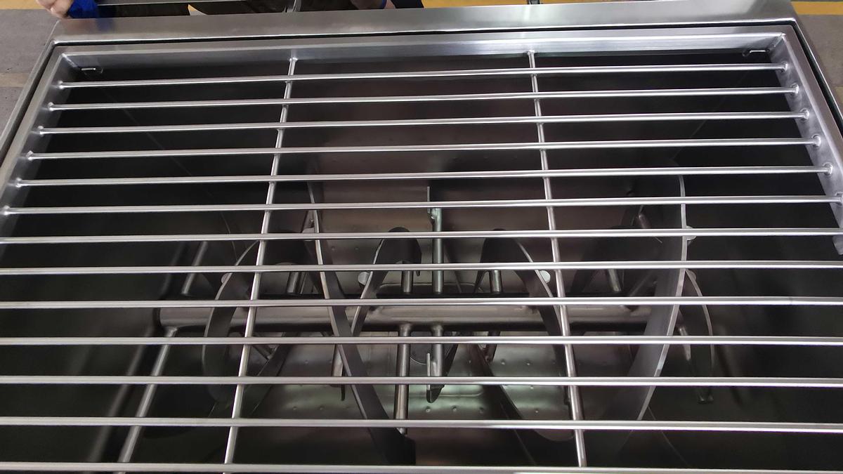 Custom 500L Steam / Chilled Water Jacketed Ribbon Blender – ASME Rated 75 PSIG