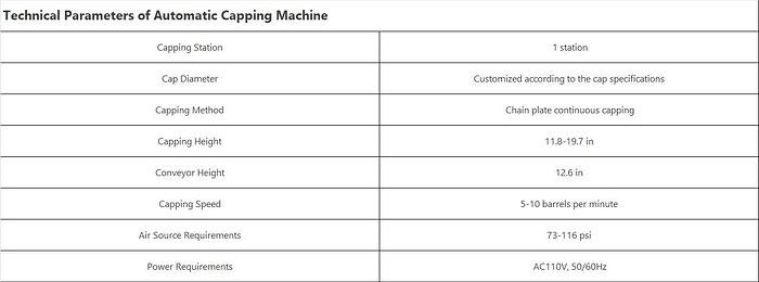 Fully Automatic Gallon Barrel Filling Line