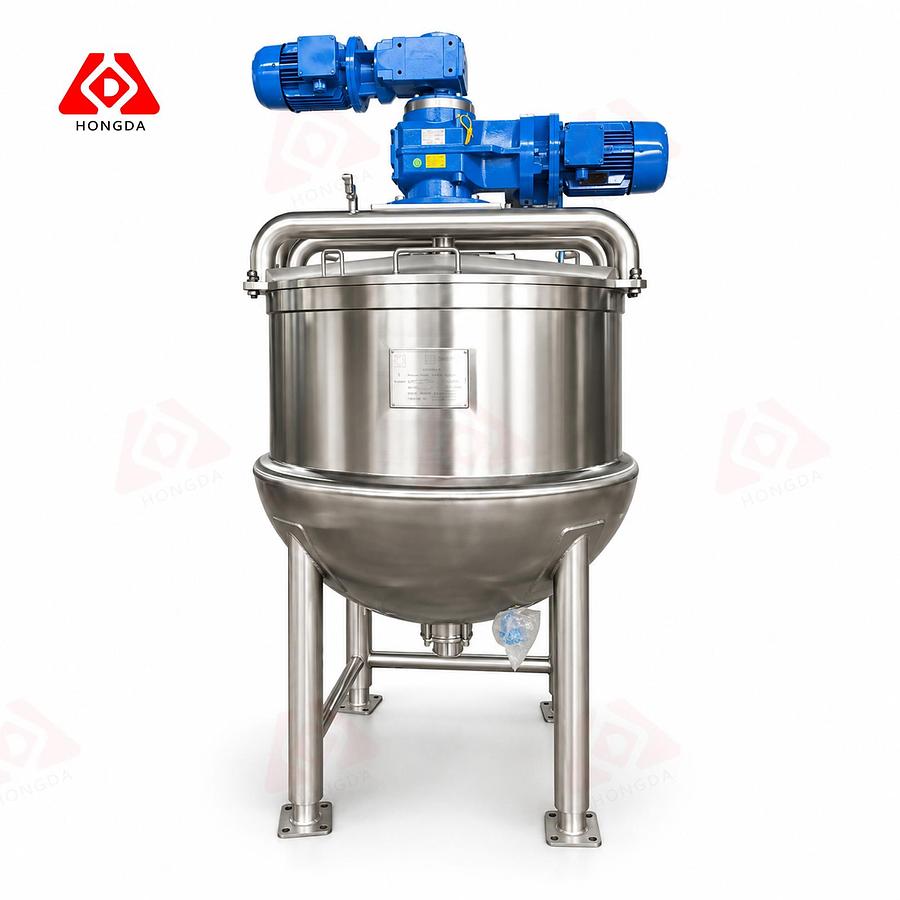 New 100 USG Steam Jacketed Dual Mixing Kettle in stock in Ontario, CA, USA