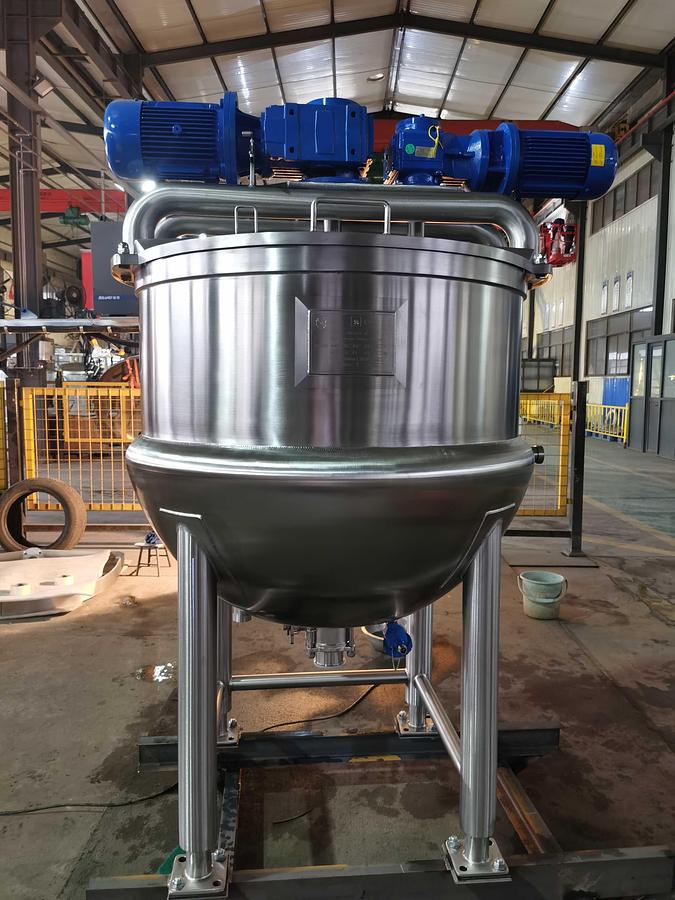 New 100 USG Steam Jacketed Twin Action Mixing Kettle in stock in Ontario, CA, USA