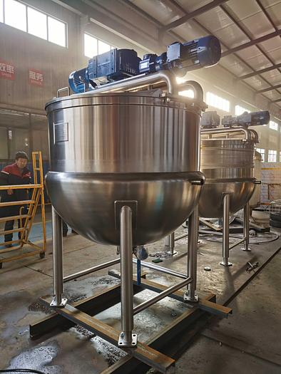 250 gallon Twin action agitated kettle