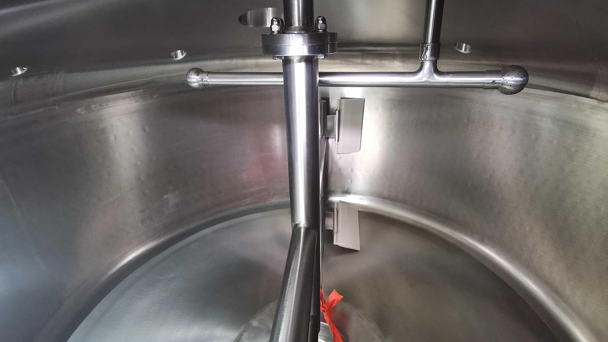 500 Gallon Jacketed High Shear Liquefier – ASME Rated, CRN register