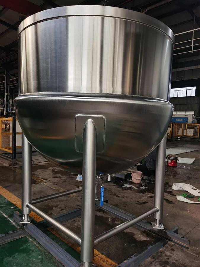 250 Gallon Steam Jacketed Kettle without agitator- Jacketed for Industrial Cooking with open top
