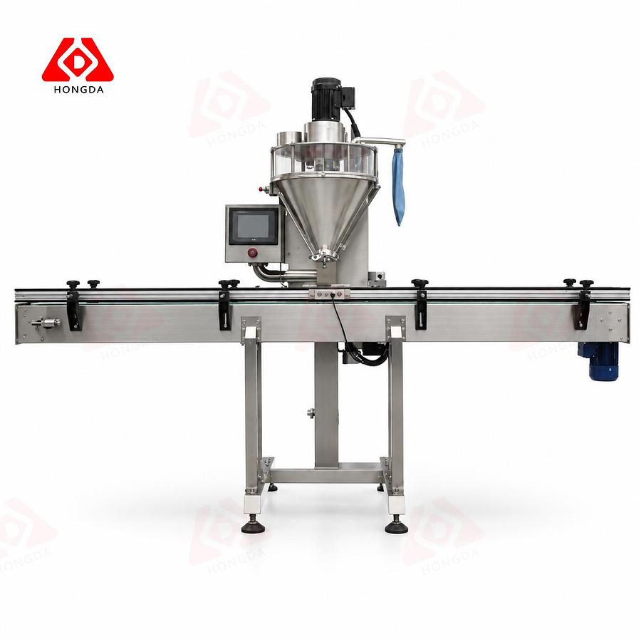 Custom Automatic Filling Machine with Conveyor