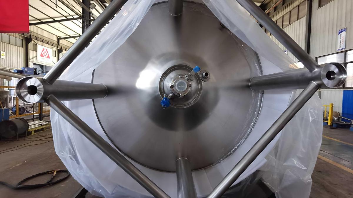 New customized 1000 gallon steam jacketed double mixing tank