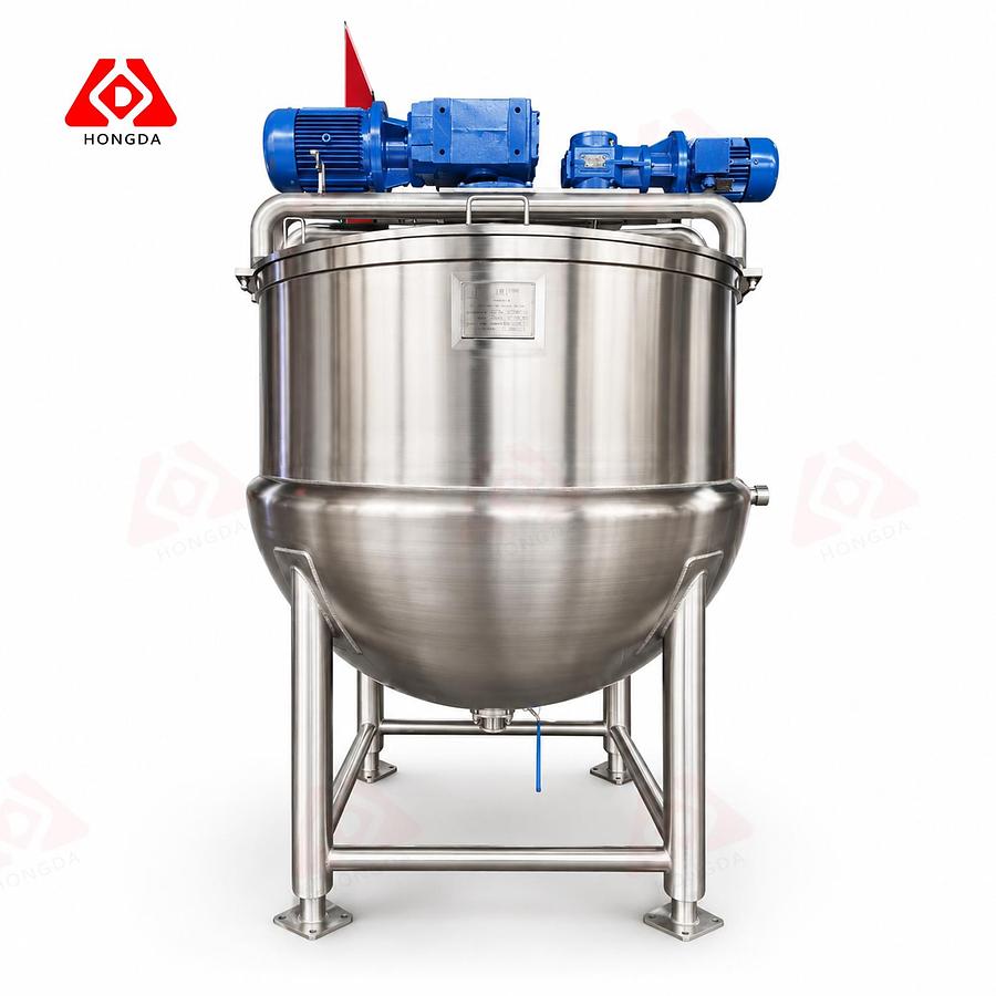 New 400 USG Steam Jacketed Dual (Offset) Mixing Kettle in stock in Ontario, CA, USA 
