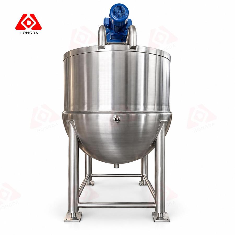 New 800 USG Steam Jacketed Dual Mixing Kettle