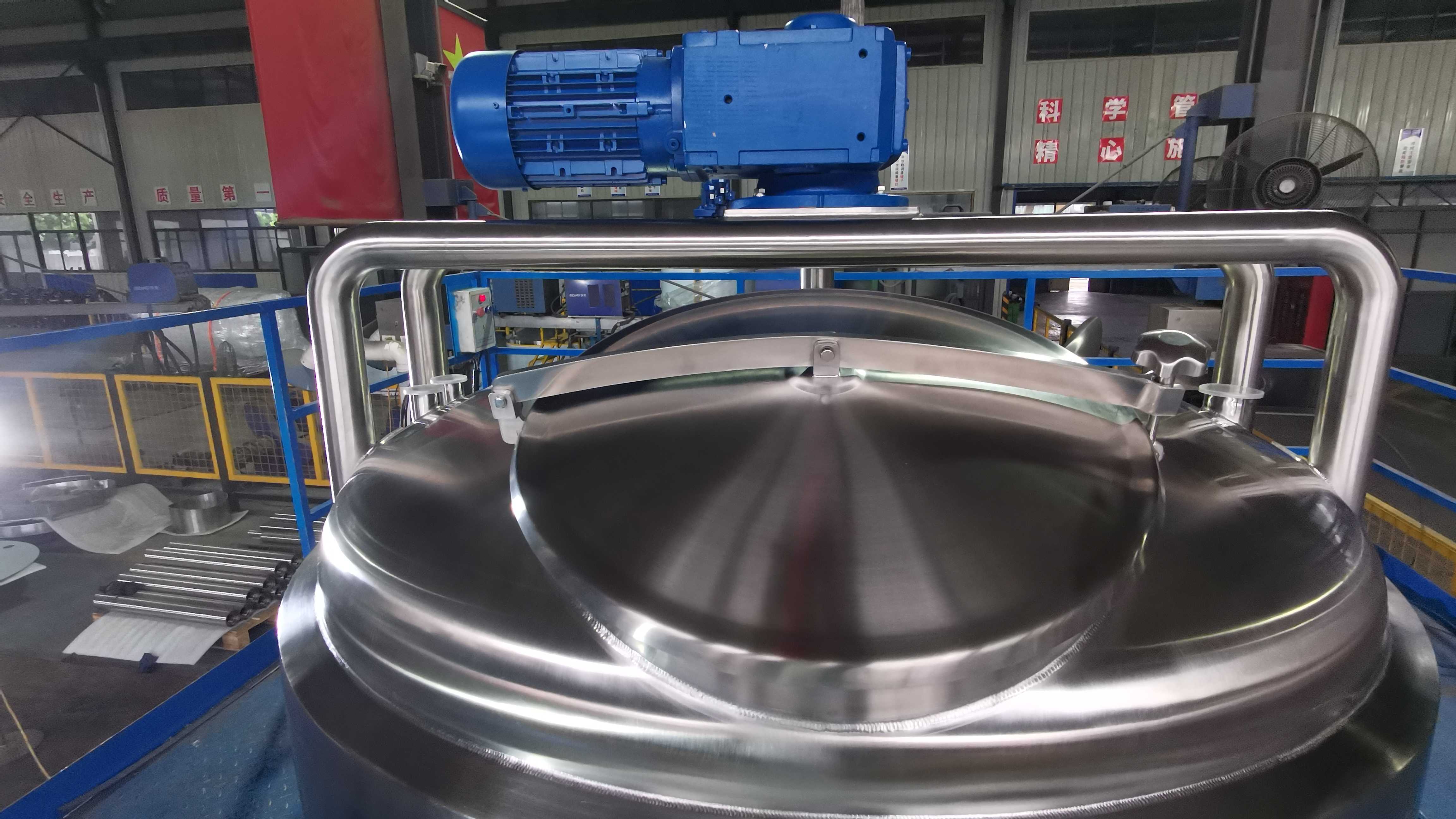 300 Gallon Jacketed Liquefier – ASME Rated, CRN register