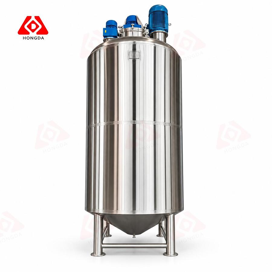 2024 New Customized 2500 gallon vacuum high shear emulsion tank